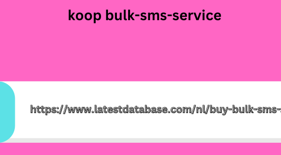 Koop bulk-sms-service