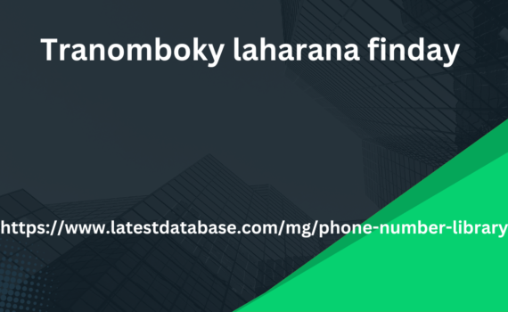 Tranomboky laharana finday