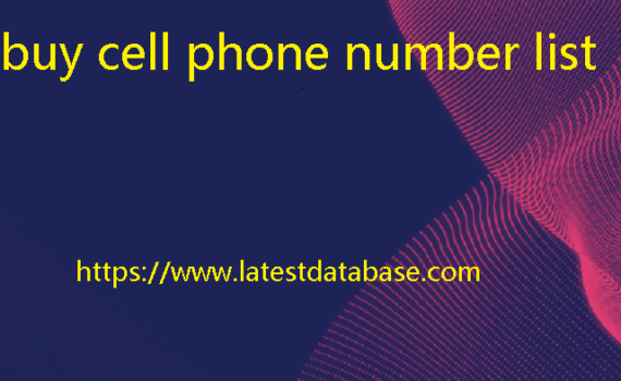 buy cell phone number list