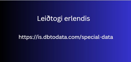   Leiðtogi erlendis