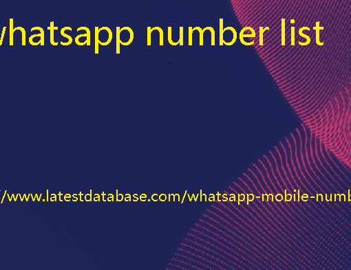 whatsapp number list