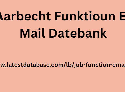 Aarbecht Funktioun E-Mail Datebank