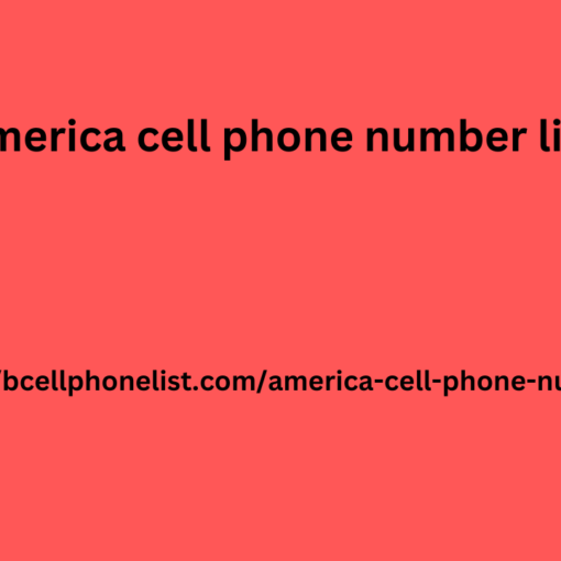 America Cell Phone Number List