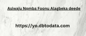 Asiwaju Nọmba Foonu Alagbeka deede