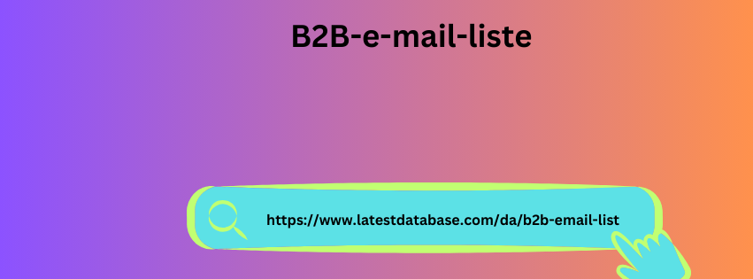 B2B-e-mail-liste