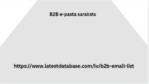 B2B e-pasta saraksts