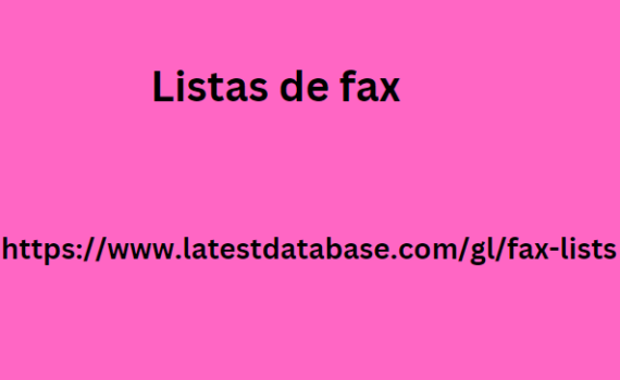 Listas de fax