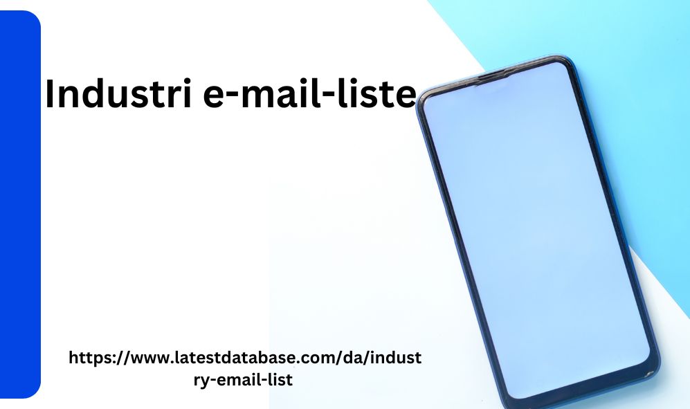 Industri e-mail-liste