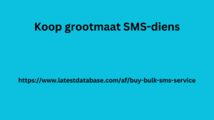 Koop grootmaat SMS-diens