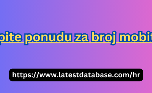 Kupite ponudu za broj mobitela