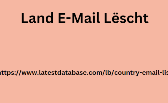 Land E-Mail Lëscht