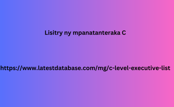 Lisitry ny mpanatanteraka C