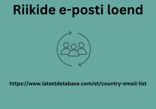 riikide e-posti loend