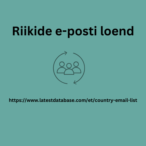 riikide e-posti loend