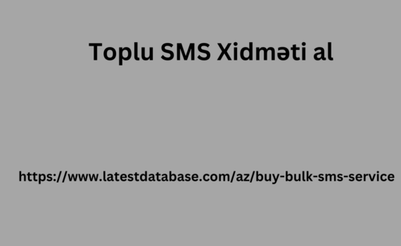 Toplu SMS Xidməti al