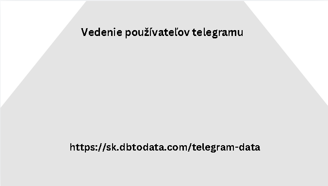 Vedenie používateľov telegramu