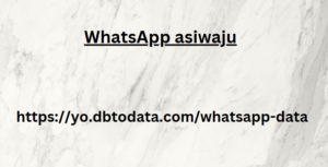 WhatsApp asiwaju