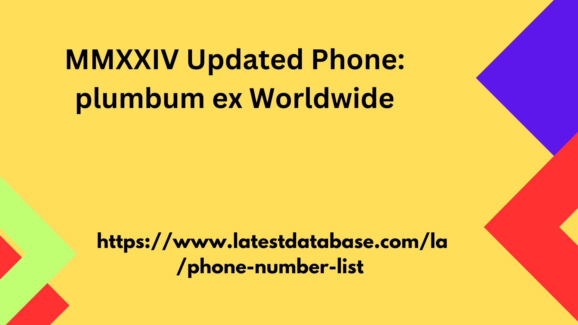 MMXXIV Updated Phone: plumbum ex Worldwide