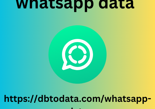 whatsapp data (