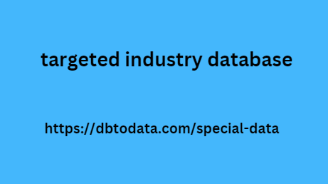 targeted industry database