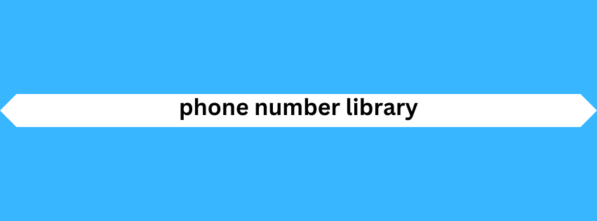 phone number library